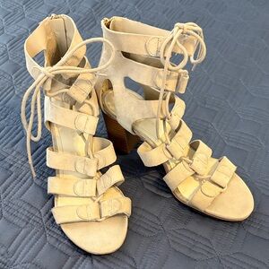 Marc Fisher women’s leather gladiator sandals size 7